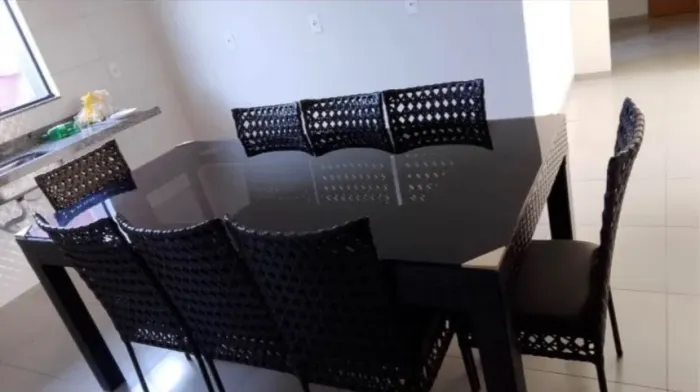 Mesa de jantar 8 lugares 