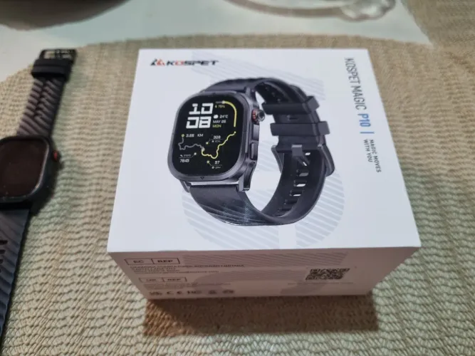 Smartwatch Kospet Magic P10. GPS integrado.
