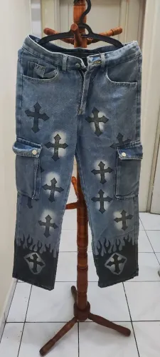 Calça jeans streetwear - NOVA (nunca usada)