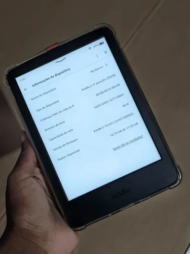 Kindle 11 geração