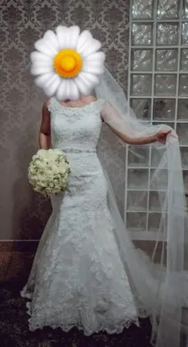 Lindo vestido de noiva