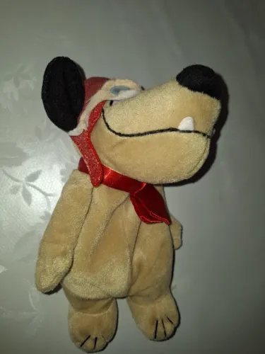 Boneco Pelúcia Muttley Corrida Maluca 20 cm Original Cartoon Network - seminovo