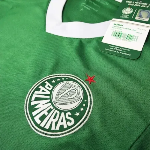 Camisa Palmeiras GG na etiqueta