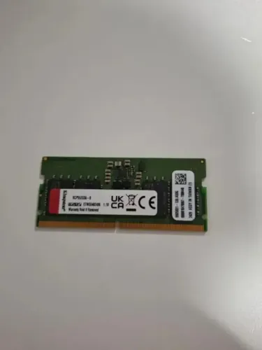 Memória 8GB RAM DDR5 Kingston 5200 MHz Notebook