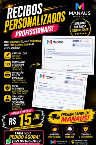 recibo personalizados