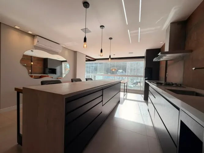 Apartamento 2 quartos, Itajaí, semi mobiliado