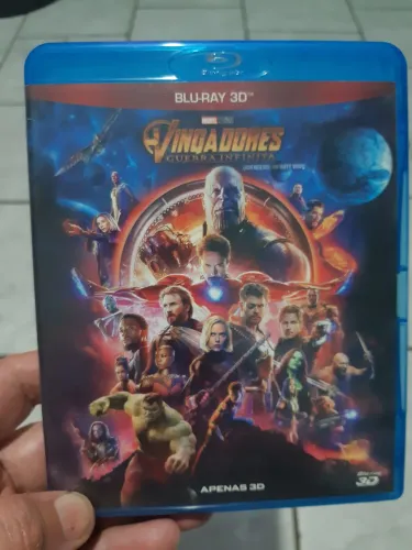 Bluray VINGADORES guerra infinita 3d