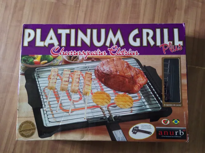 CHURRASQUEIRA ELÉTRICA PLATINUM GRILL