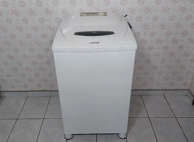 Máquina de lavar Brastemp Clean 6kg, automática, Cesto inox /110v - ac. cartão