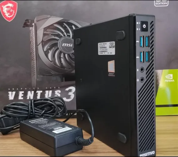 Mini Pc i3 8GB SSD 120GB Garantia e Nota