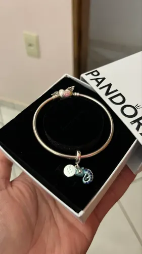Pulseira Pandora de com Berloque