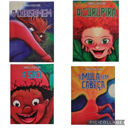Coleção Lendas do Folclore - 4 Livros