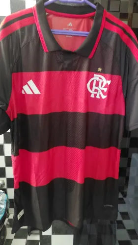 Camisa Flamango MODELO JOGADOR TAMANHO GG MANGA CURTA