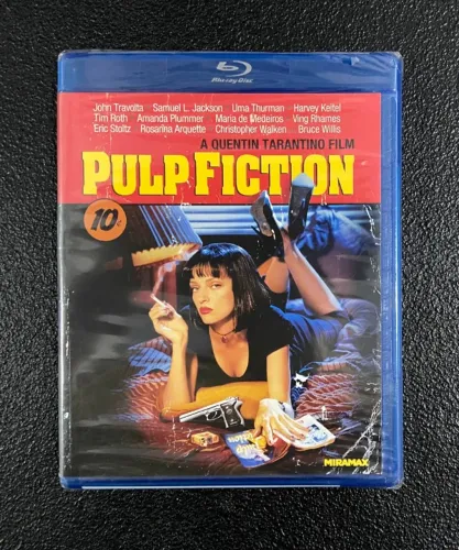 Blu Ray disc Pulp Fiction (lacrado importado) - Tarantino, John Travolta, Uma Thurman