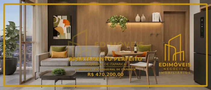 Lazer e conforto em um só lugar: apartamento no Coqueiral de Itaparica!