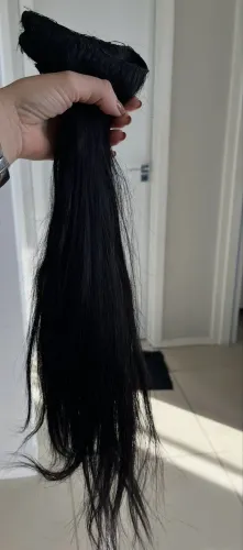 Vendo mega hair natural(2 telas)