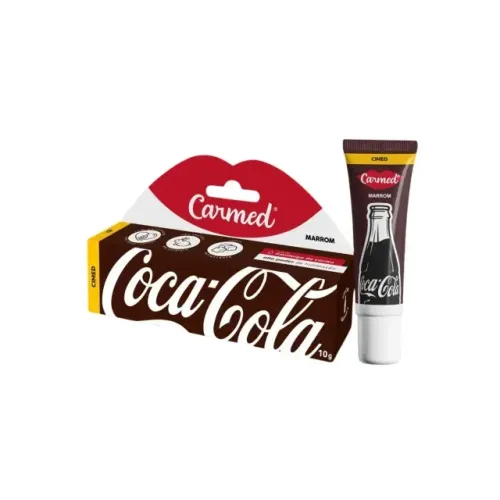Carmed Coca Cola Marrom Kit com 14 unidades Hidratante Labial Edição Especial
