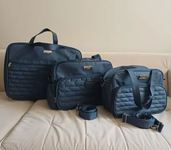 Kit bolsa maternidade Hug 3 peças usado