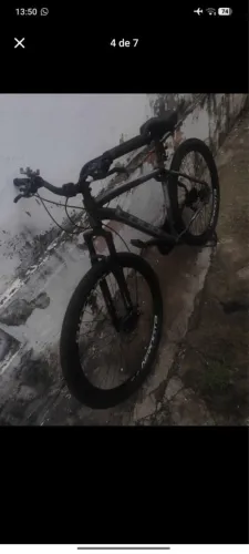 vendo bicicleta aro 29 em perfeito estado de uso e revisada