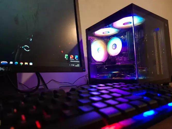 PC Gamer i5 9400F | 16GB DDR4 | SSD 240GB | GTX 750 Ti Monitor Dell 24 Polegadas Completo