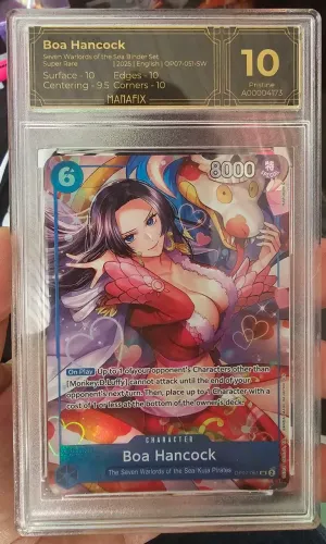One Piece Card Game Boa Hancock Binder Set