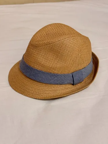 Chapéu Trilby H&M Divided M/58 Palha de Papel