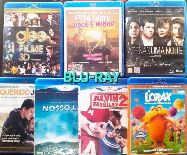 BLU-RAY e DVDS