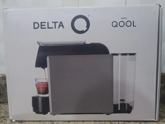 CAFETEIRA DELTA Q MINIQOOL CINZA.