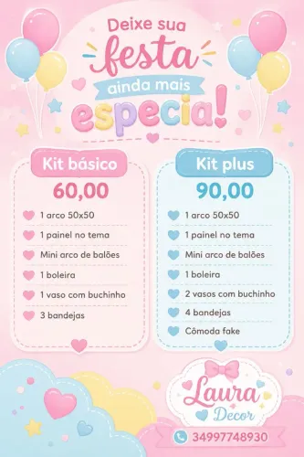 Aluguel Festa na Mesa