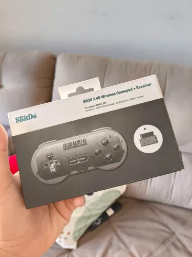 Controle SN30 2.4G Wireless (SNES/ SFC)