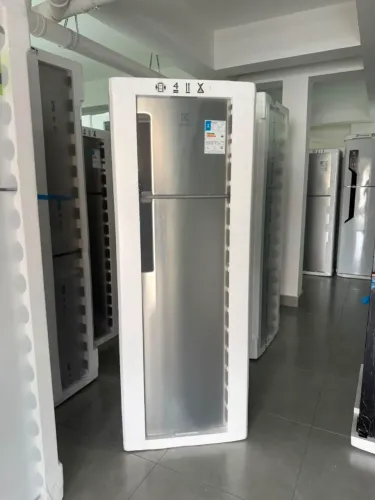 Geladeira Electrolux Frost Free 320L Duplex Inox Look TF38S nova<br>