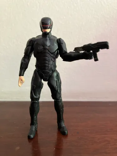 Boneco Robocop 2014 Preto Jada Toys 10cm