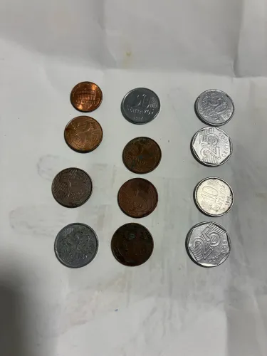 Moedas Colecionáveis Variadas - Escolha o Seu Ano (Brasil e EUA)