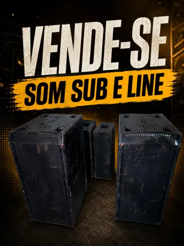 VENDE-SE SOM SUB E LINE