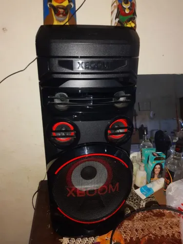 lg+xboom+rnc7 300RMS perfeita para sua festa