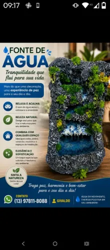 Fonte gigante para jardim,criar peixe