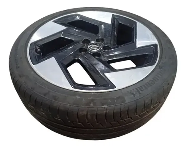 Jante com Pneu 215/45 R18 para Nivus GTS 2026 Vw Detalhe