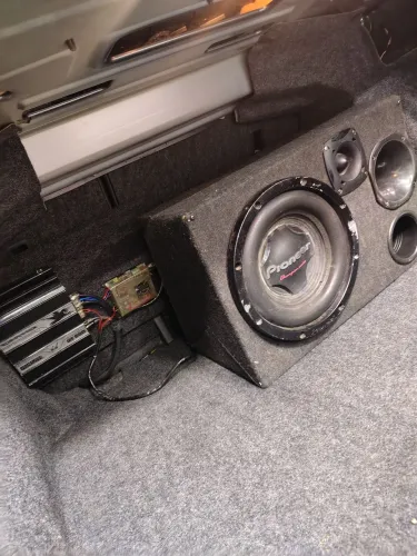 Som automotivo Pioneer 400 rms completo