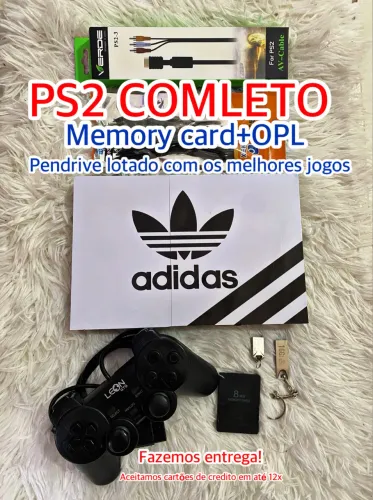 Ps2 com de 70 jogos 