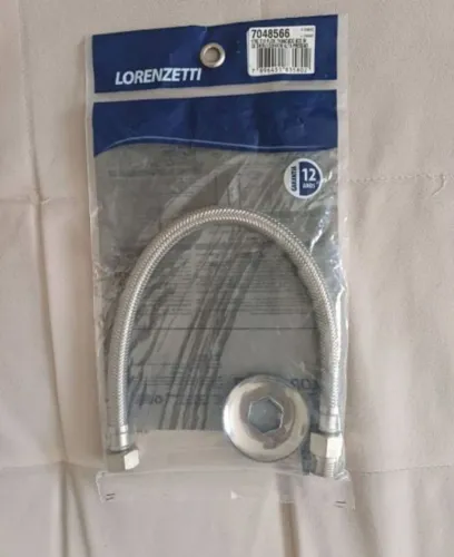 Engate flexível trançado Aço inox 40 cm lorenzetti
