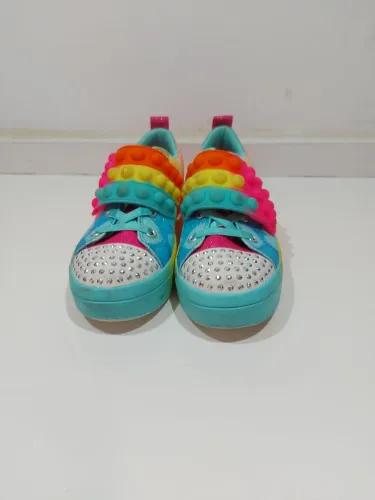 Tenis infantil Arco iris pop-it tamanho 32!