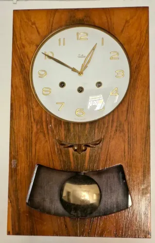 Relógio de parede Silco ? indústria brasileira, c. 1950-1970.