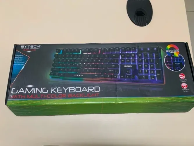 Teclado Gamer Bytech com Backlight Colorido