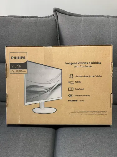 Monitor Gamer Philips 22 Polegadas 120HZ 1MS FULLHD (NOVO E LACRADO NA CAIXA)