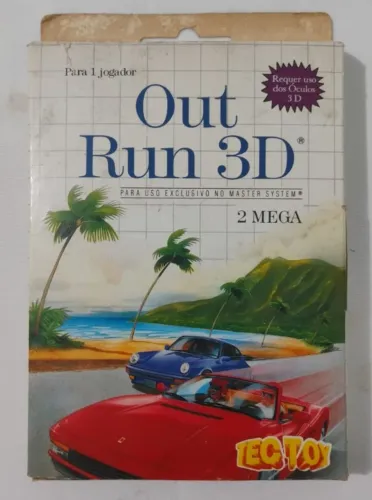 Out Run 3D TEC TOY original Master System