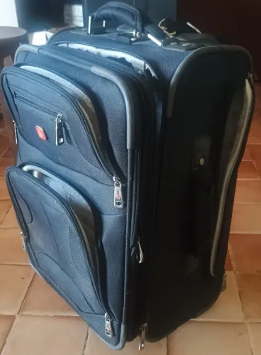 Mala de bordo Swissgear bagagem Expansível 2 rodas uso cabine avião medida padrão