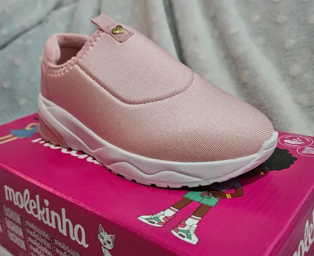 Tênis Infantil Molekinha Performance Rosa
