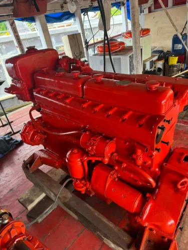 Barco/ Motor e Reversor (marítimo)