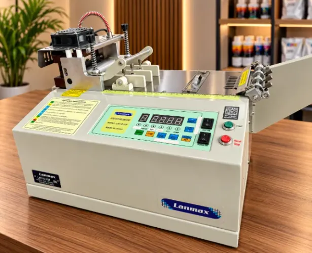 Máquina de Corte de Fita Automática a Quente e a Frio