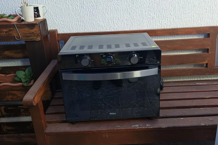 Forno Elétrico Philco Espelhado + entrega grátis em Sorocaba.